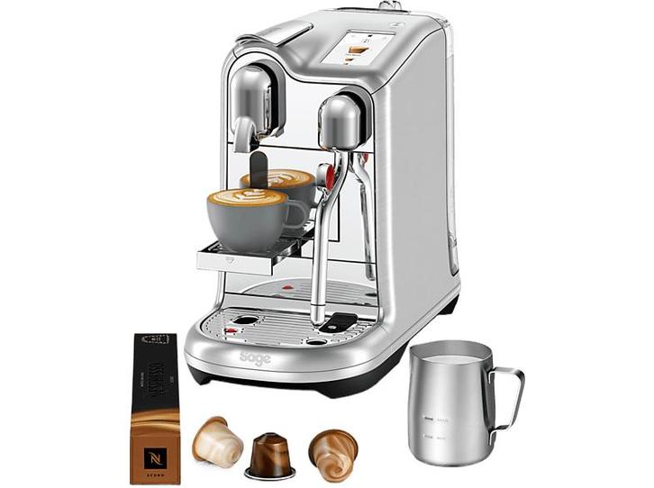 Sage - Capsulemachine - Zilver, Elektronische apparatuur, Koffiezetapparaten, Koffiepads en cups, Nieuw, Afneembaar waterreservoir