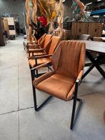 Vera armstoel, cognac (nieuw, outlet), Huis en Inrichting, Stoelen, Nieuw