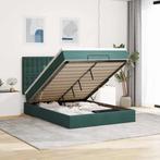 vidaXL Ottoman bed met matrassen 140x200cm fluweel, Huis en Inrichting, Slaapkamer | Bedden, Verzenden, Nieuw