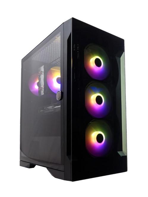 AMD Ryzen 7 5700X3D 8-Core RGB Full RGB Build Game PC met..., Computers en Software, Desktop Pc's, Nieuw, Ophalen of Verzenden