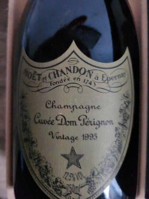 1995 Dom Pérignon - Champagne Brut - 1 Fles (0,75 liter), Verzamelen, Wijnen