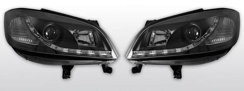 Koplampen LED DRL | Opel Zafira 1999-2005 | zwart, Auto-onderdelen, Verlichting, Nieuw, Opel, Verzenden