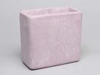 Cement flowerpot high roze 19x9. 5x18cm. medium mooie, Nieuw