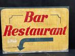 Bar Restaurant - Enseigne publicitaire - Bois