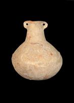 Amlash Terracotta Vaartuig met twee lusgrepen