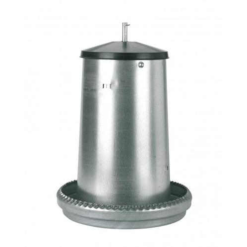 Voederautomaat v. kuikens/ jong pluimvee, verzinkt, 18kg -, Dieren en Toebehoren, Pluimvee | Toebehoren, Nieuw