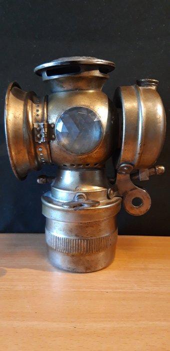 C.M. Hall - Lamp ornament - Originele Carbid Rijwiel Lamp, Antiek en Kunst, Curiosa en Brocante