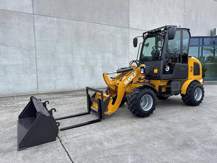 Veiling: Wiellader Wolf MINI 780T Diesel 25kW 2024 Nieuw, Zakelijke goederen, Machines en Bouw | Kranen en Graafmachines, Ophalen
