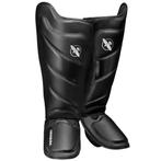 Hayabusa Kickboks Scheenbeschermers T3 Zwart Zwart, Sport en Fitness, Verzenden, Nieuw, Overige