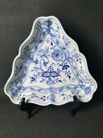 Meissen - Schotel - Blauwe ui - prachtig driehoekig, Antiquités & Art