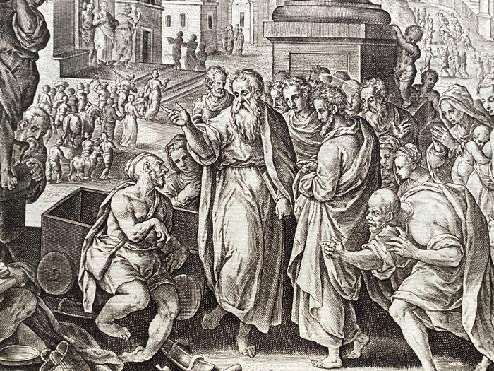 Philip Galle (1537-1612), after Jan van der Straet, Antiquités & Art, Antiquités | Autres Antiquités