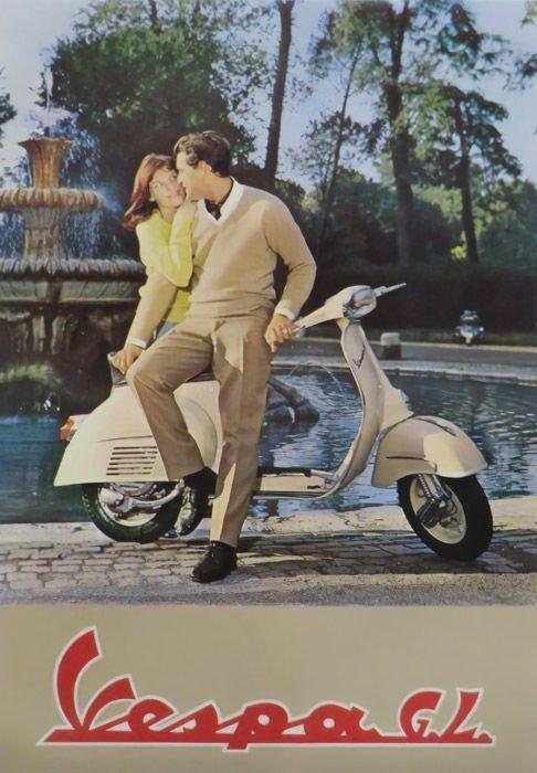 Anonymous - Vespa GL, Antiek en Kunst, Kunst | Tekeningen en Fotografie