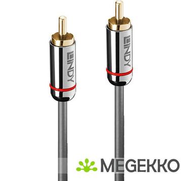 Lindy 35341 audio kabel 3 m RCA Antraciet, Verzenden