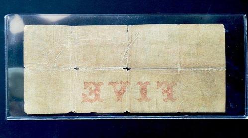 États-Unis dAmérique. - 5 Dollars 1857 - The Bank of Morgan, Postzegels en Munten, Bankbiljetten | Europa | Niet-Eurobiljetten