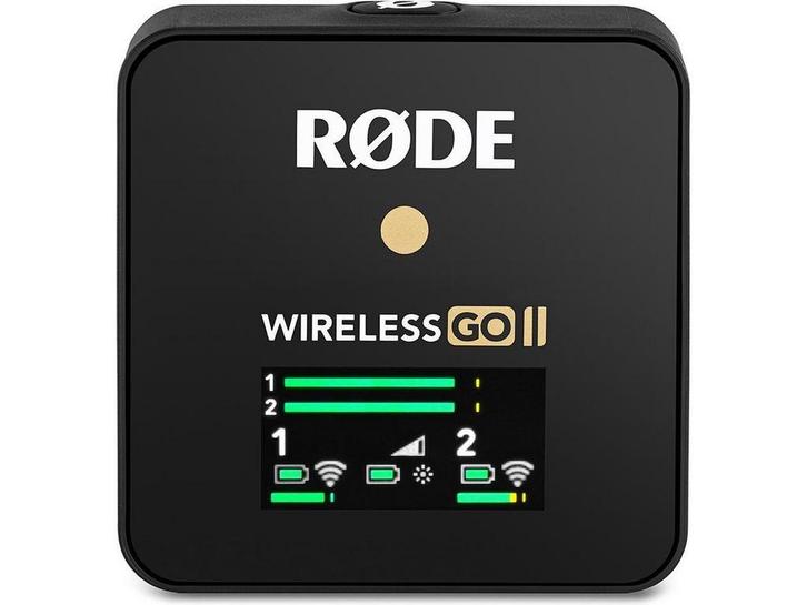 Røde Wireless GO II - Draadloos microfoonsysteem - 2 zenders, Muziek en Instrumenten, Microfoons, Zo goed als nieuw, Verzenden