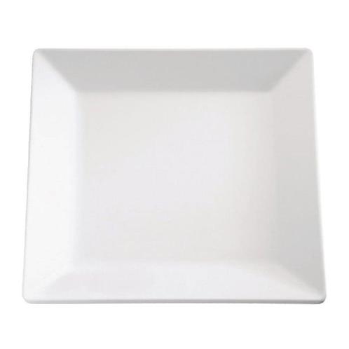 Vierkante melamine schaal wit | 370x370x30(h)mm APS  APS, Zakelijke goederen, Horeca | Keukenapparatuur, Nieuw in verpakking, Verzenden