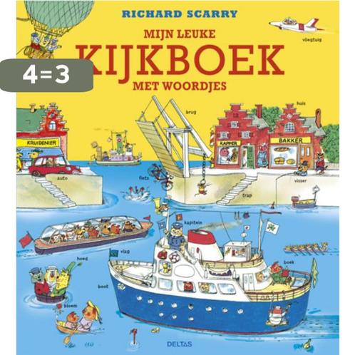 Mijn leuke kijkboek met woordjes / Richard Scarry, Boeken, Kinderboeken | Kleuters, Gelezen, Verzenden