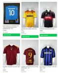 Italië voetbalshirts van clubs en nationale team