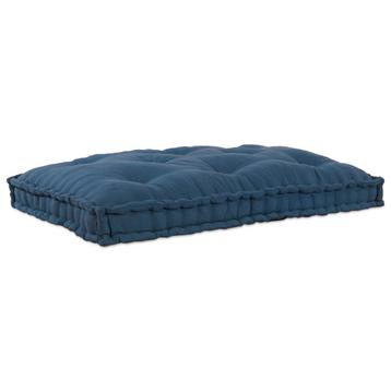 vidaXL Pallet Bankkussen Indigo 60 x 40 cm Polyester, Verzenden