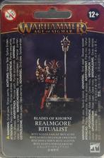 Blades of Khorne Realmgore Ritualist (Warhammer nieuw), Nieuw, Ophalen of Verzenden
