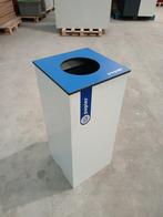 Papierbak 36x36x81 cm Wit Blauw Gebruikt, Ophalen of Verzenden, Nieuw