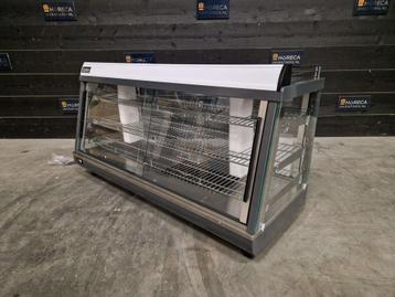 Maxima warmhoudvitrine Hot display | 3 niveaus | 186 liter | beschikbaar voor biedingen