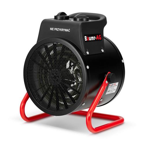 Bouwkachel - elektrische verwarming - 2500W - ruimtes tot..., Doe-het-zelf en Bouw, Verwarming en Radiatoren, Nieuw, Ophalen of Verzenden