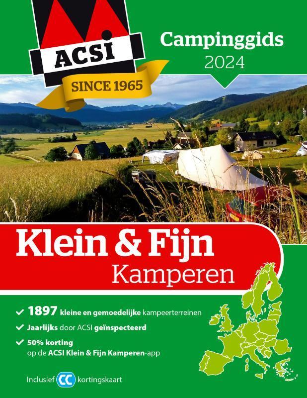 Klein & Fijn Kamperen / 2024 / ACSI Campinggids ACSI, Livres, Guides touristiques, Envoi