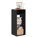 vidaXL Boekenkast 34x31x80 cm bewerkt hout zwart, Verzenden, Nieuw