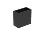 Aluminium plantenbak 100x40x80cm - Met bodem, 100 cm of meer, Nieuw, Metaal, 60 cm of meer