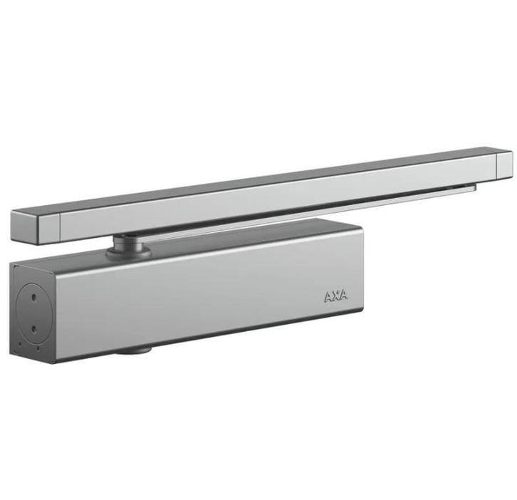 AXA deurdranger 7510 met glijarm sluitkracht 3-6 grijs, Doe-het-zelf en Bouw, Hang- en Sluitwerk, Klink of Kruk, Nieuw, Overige materialen
