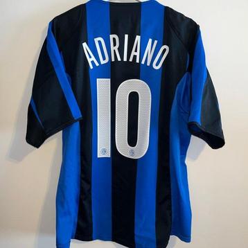 Inter Milan - Serie A - Adriano - 2004 - Voetbalshirt
