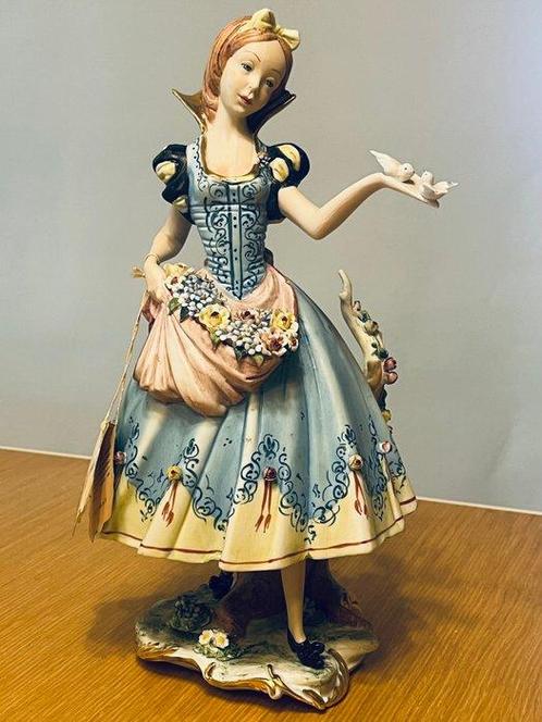Capodimonte - sculptuur, Blancanieves y los 7 enanos - 31 cm, Antiek en Kunst, Antiek | Glaswerk en Kristal