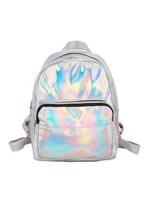 Holografische Rugtas Rugzak Tas Iridescent Rugtasje Schoolta, Bijoux, Sacs & Beauté, Sacs | Cartables, Ophalen of Verzenden