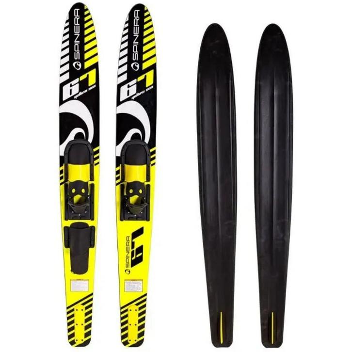 Spinera Combo Waterskis 67 Inch Geel, Watersport en Boten, Waterski's, Nieuw, Ophalen of Verzenden