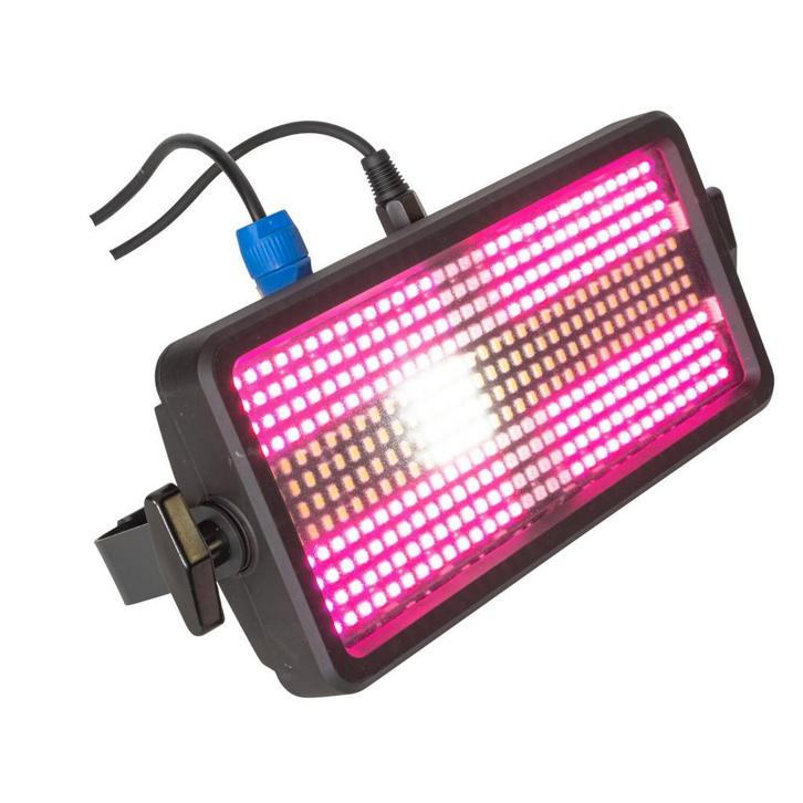 Ibiza Flash Color Strobe DMX Bestuurbare 384 LED RGB+W, Muziek en Instrumenten, Licht en Laser