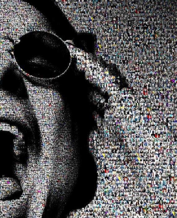 David Law - Crypto Ozzy Osbourne III - Format XL 60x60, Antiek en Kunst, Kunst | Designobjecten