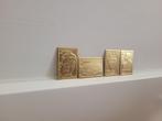 4 Goudenzegels van de 24k van het Centenary F.C. Barcelona:, Nieuw