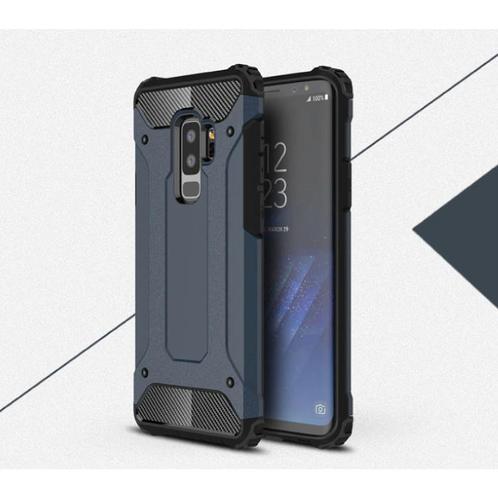 Samsung Galaxy S5 - Armor Case Cover Cas TPU Hoesje Navy, Telecommunicatie, Mobiele telefoons | Hoesjes en Screenprotectors | Samsung