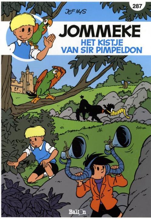 Het kistje van Sir Pimpeldon / Jommeke strip - nieuwe look /, Boeken, Stripverhalen, Gelezen, Verzenden
