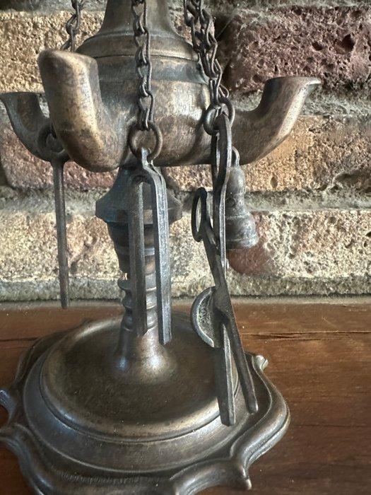 Lamp - Brons, Antiek en Kunst, Curiosa en Brocante