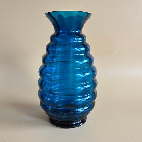 Doyen - Vase  - Verre - Art déco aux fleurs, Antiek en Kunst, Kunst | Designobjecten