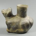 Moche Poterie Vase en poterie Moche précolombienne en forme