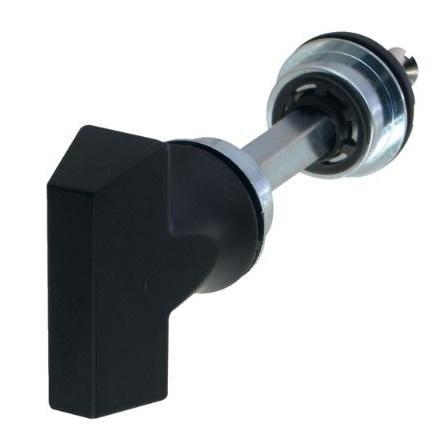 Knop WC-garnituur NUDA ATLANTA mat zwart, Doe-het-zelf en Bouw, Hang- en Sluitwerk, Klink of Kruk, Nieuw, Overige materialen
