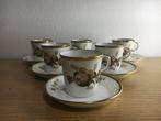 Royal Copenhagen - Koffieservies (6) - Brown Rose Collection, Antiek en Kunst