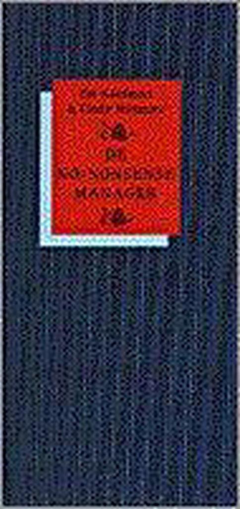 NO-NONSENSE MANAGER 9789026966910 Auteur, Boeken, Economie, Management en Marketing, Gelezen, Verzenden