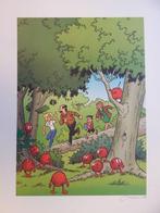 Merho - 1 Offset Print - De Kiekeboes - De Wollebollen -, Boeken, Strips | Comics, Nieuw