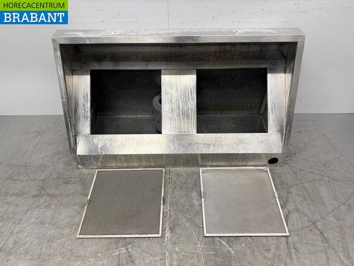 Aluminium Afzuigkap Dampkap met motor Schuin model 150 cm, Elektronische apparatuur, Afzuigkappen, Nieuw, Ophalen of Verzenden