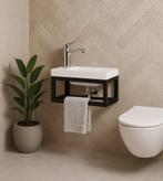 Toiletmeubel Mesa 40 x 22 cm Wit Fonteinmeubel, Doe-het-zelf en Bouw, Verzenden, Nieuw
