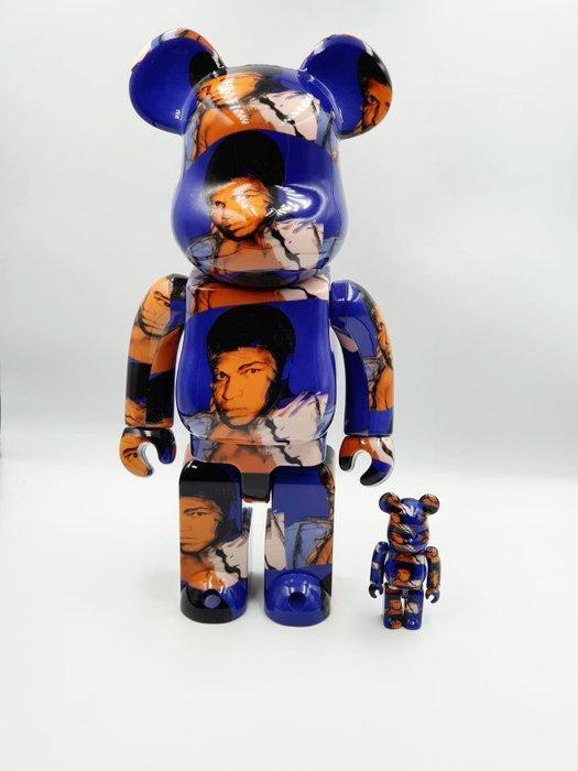 Medicom Toy x Andy Warhol - Be@rbrick 400% & 100% Andy, Antiek en Kunst, Kunst | Designobjecten